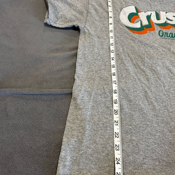 Orange Crush Soda Grey Graphic Tee. Heavy Cotton. Men’s Large. - Picture 4 of 9
